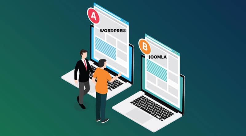 Compare between WordPress and Joomla - WP BigBang