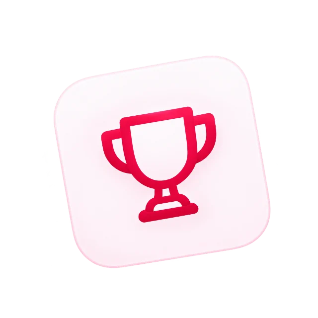 Trophy award tile