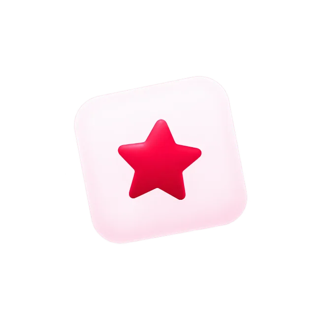 Five-star rating tile