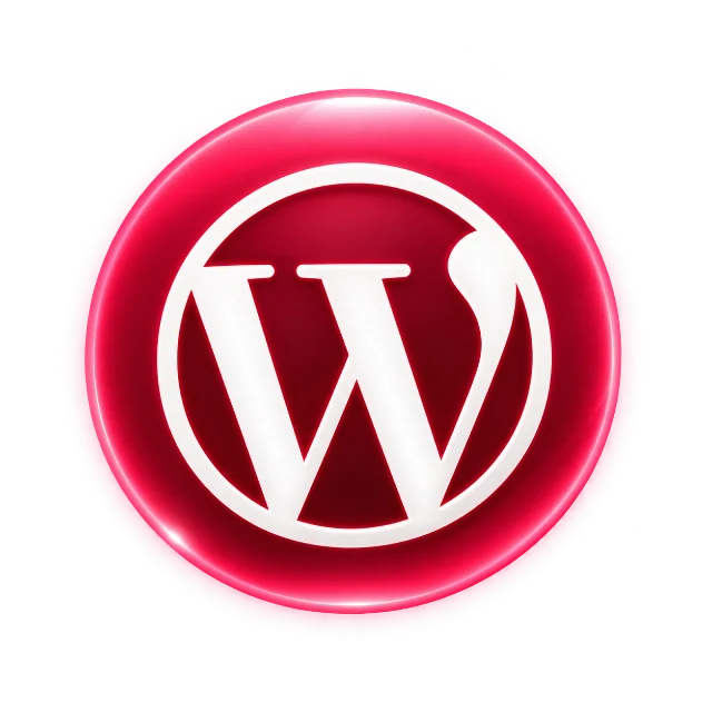 WordPress logo badge