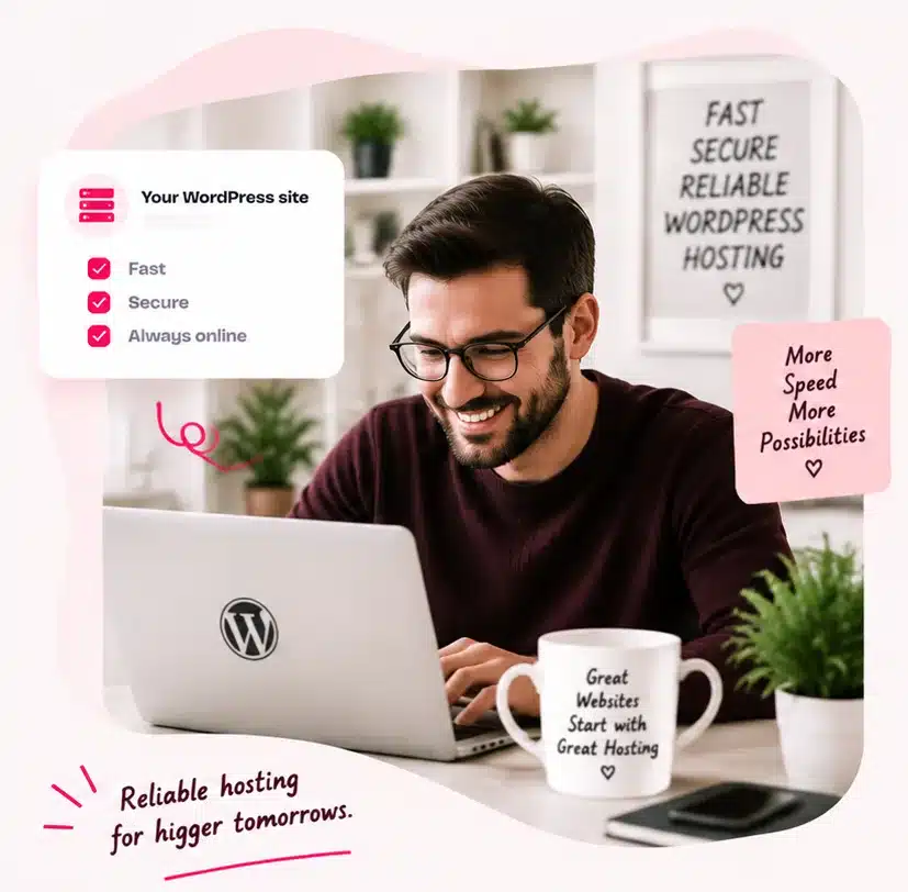 Affordable WordPress hosting: managed, fast, secure and always online