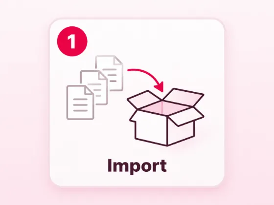 Packed kraft box with papers and frames, moving a site from Joomla to WordPress