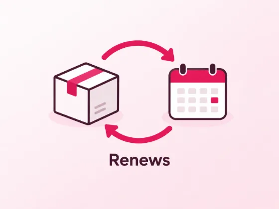 Open coffee subscription box with paper bags, an example of WooCommerce Subscriptions