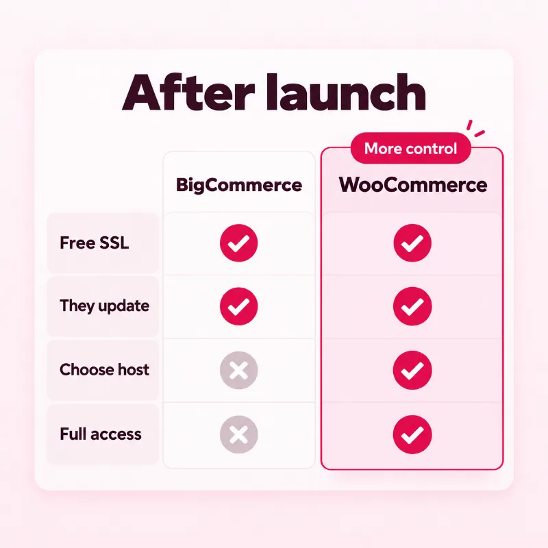 Brass padlock on a closed laptop, keeping a WooCommerce store safe after launch