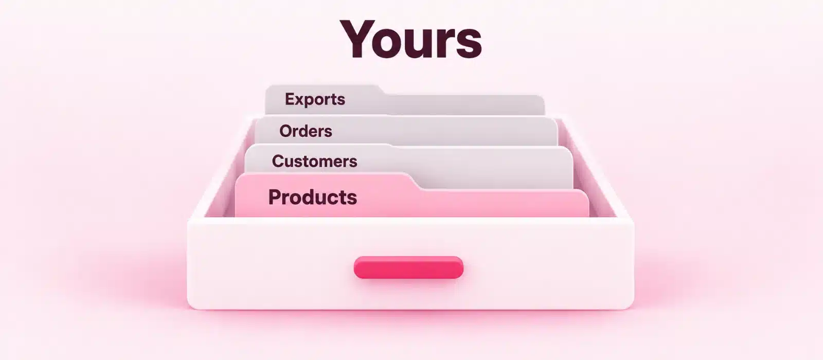 Wooden card box with filed index cards, store data kept under your control on WooCommerce